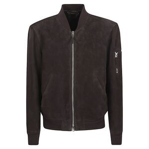 Tom Ford Men Suede Leather Bomber Jacket